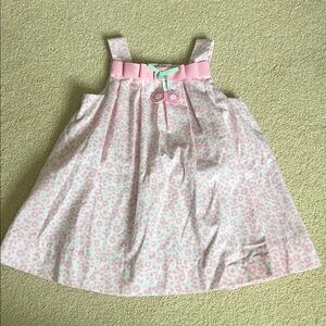 Florence Eiseman Pink and White Dress